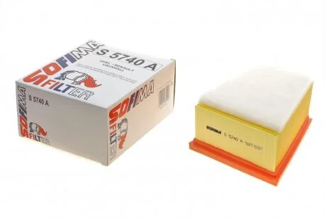 Фільтр повітряний renault/opel/nissan, 1,4-1,6, 01&gt,&gt, (СПЕЦВИКУП) SOFIMA S 5740 A