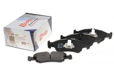 Колодки тормозные (задние) MB Sprinter 208-316 96- (большая) AST593, fcb1045, 0252159218, C2W005ABE, 23902, 141103 Solgy 209002