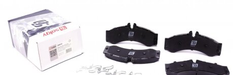 Колодки тормозные (передние/задние) MB Sprinter 408-416/VW LT 46 96, PR50001879, RS061412, RS061400, BO0986424832,, 0252907620, 2915301, 290760070310, 141126700 Solgy 209016