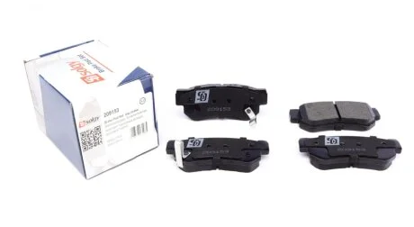 Тормозные колодки задние дисковые Kia Sorento 2.4/2.5CRDI/3.5 V6 02- Solgy 209153