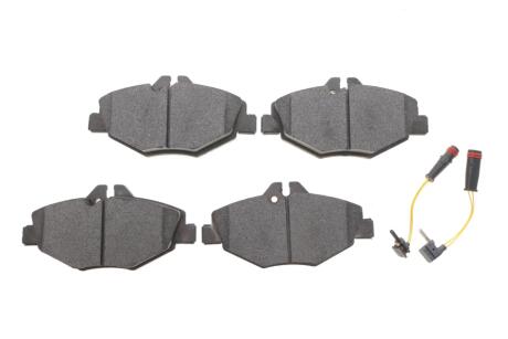 Колодки тормозные (передние) MB E-class (W211) 02-09 (Bosch) (с датчиками) Solgy 209190