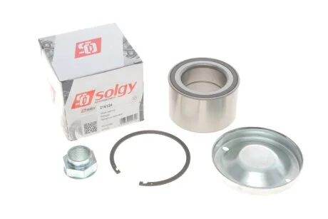 Подшипник передней ступицы (55x90x54.5) (с ABS) Renault Master III 2.3 dCi 10- Solgy 216124