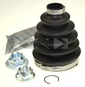 Пыльник наружнего (внешнего) ШРУСа полуоси в комплекте (пыльник+хомуты+смазка) L:125/D1=27/D2=89 1603232 93173418 ASTRA-H SIGNUM VECTRA-C ZAFIRA-B GKN- 0.023024 SPIDAN 23024