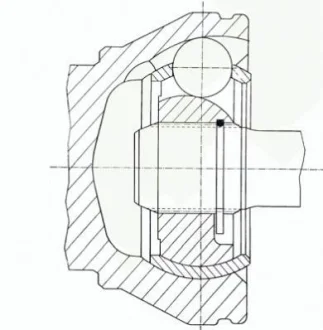 GKN Шрус CF606-007 SPIDAN 300976