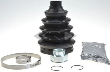 Пильник полімерний ШРКШ зі змазкою та металевим кріпленням SPIDAN 304612