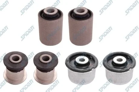 Сайлентблок важеля переднього Audi Q7 4L, VW TOUAREG (02->) поперечного (к-кт) SPIDAN 410084