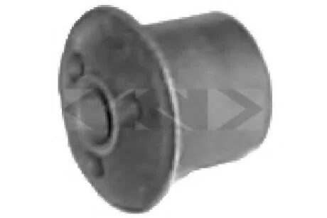 Сайлентблок важеля переднього Peugeot 205 I/II (83-98) поперечного нижній задній SPIDAN 410717