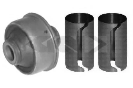 Сайлентблок важеля переднього Opel Vectra A задній з втулкою SPIDAN 411830