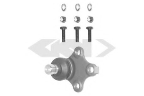 Опора кульова Peugeot Partner-Citroen Berlingo (96-08) Конус 18 SPIDAN 46078