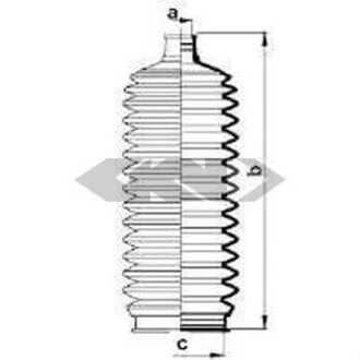 Пильник кермової рейки SPIDAN 83890
