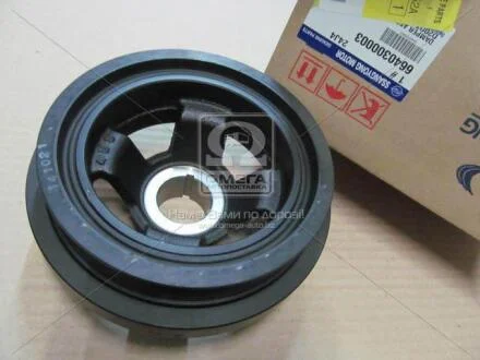 Шків колінвалу Actyon (06-) D20 / Kyron (05-) D20, D27 (D27DT 2008.10.29-) / Rexton (06-) D20, D27 SSANGYONG 6640300003