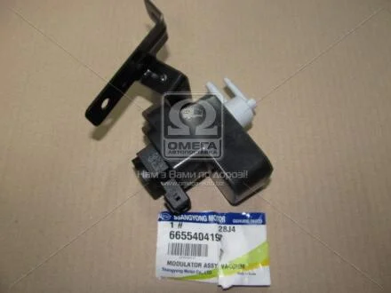 Клапан управления турбиной электрический 2.0 XDI D20DT ACTYON 09-13,KYRON 07-11,ACTYON SPO SSANGYONG 6655404197