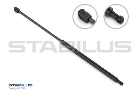 Упругий элемент, крышка багажника / помещения для груза STABILUS 1408BB