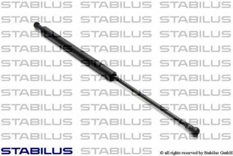 Упругий элемент, крышка багажника / помещения для груза STABILUS 9358BW