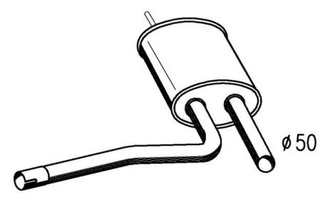 Вихлопнi системи STARLINE 1222421