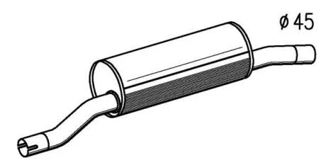 Вихлопнi системи STARLINE 1818422