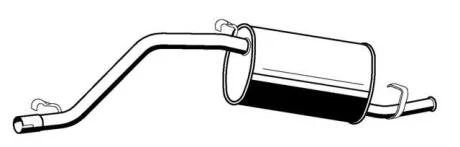 Вихлопнi системи STARLINE 1826401