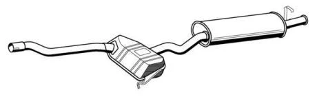 Вихлопнi системи STARLINE 1836400