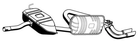 Вихлопнi системи STARLINE 1890400