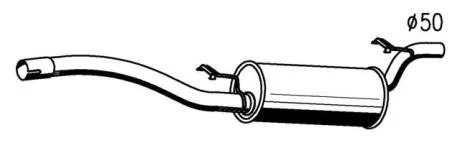 Вихлопнi системи STARLINE 2046421