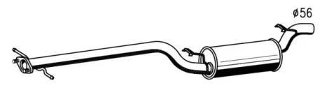 Вихлопнi системи STARLINE 2046422