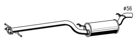 Вихлопнi системи STARLINE 2046423