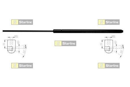 Амортизатор кришки багажника Skoda Octavia 96-10 STARLINE 40.14.801