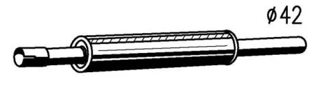 Вихлопнi системи STARLINE 4212420