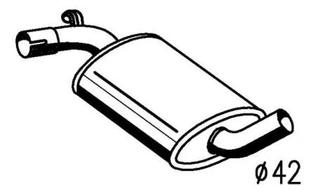 Вихлопнi системи STARLINE 4212421