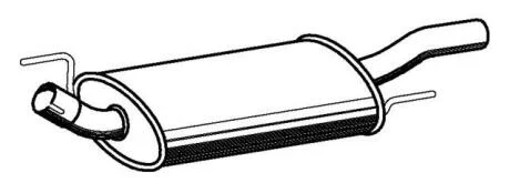 Вихлопнi системи STARLINE 4214400