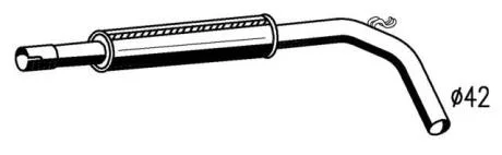 Вихлопнi системи STARLINE 4228420