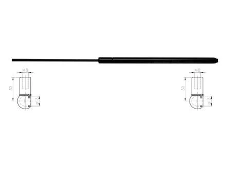 Амортизатор багажника STARLINE 44.33.802