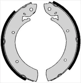 Гальмівні колодки барабанні STARLINE BC 01150
