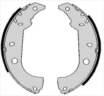 Гальмівні колодки барабанні STARLINE BC04860