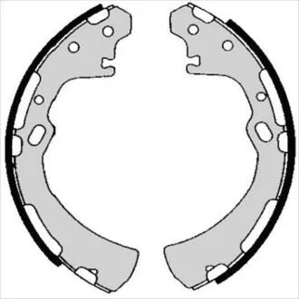 Гальмівні колодки барабанні STARLINE BC05700
