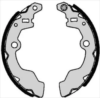 Гальмівні колодки барабанні STARLINE BC06310