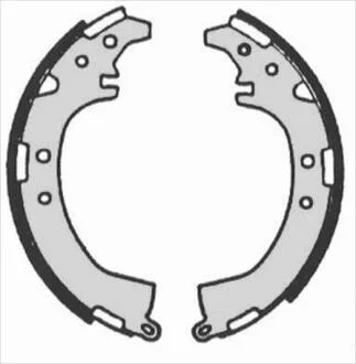 Гальмівні колодки барабанні STARLINE BC07230
