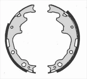 Гальмівні колодки барабанні STARLINE BC 07240