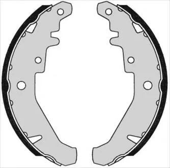 Гальмівні колодки барабанні STARLINE BC07310