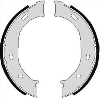 Гальмівні колодки барабанні STARLINE BC 07960