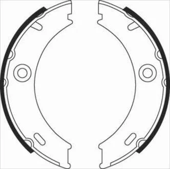 Гальмівні колодки барабанні STARLINE BC 07970