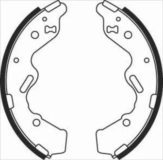 Гальмівні колодки барабанні STARLINE BC 08050