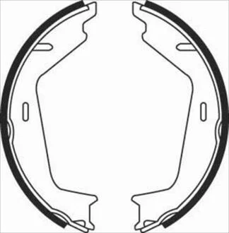 Гальмівні колодки барабанні STARLINE BC 08260