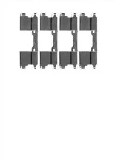 Пружинки гальм. колодок STARLINE BD PR44