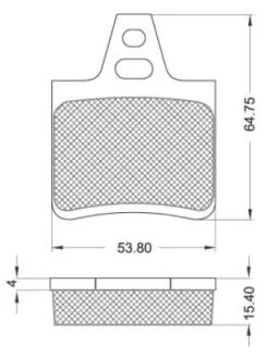 Гальмівні колодки дискові STARLINE BDS092