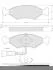 Гальмівні колодки дискові STARLINE BD S141 (фото 1)