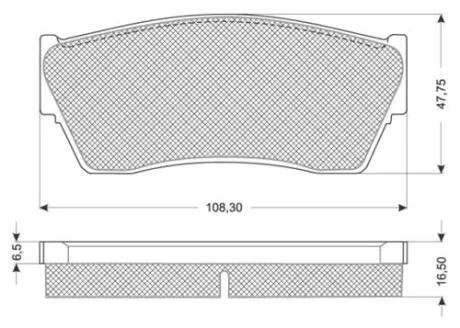 Гальмівні колодки дискові STARLINE BD S177