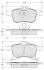 Гальмівні колодки дискові STARLINE BD S344 (фото 1)