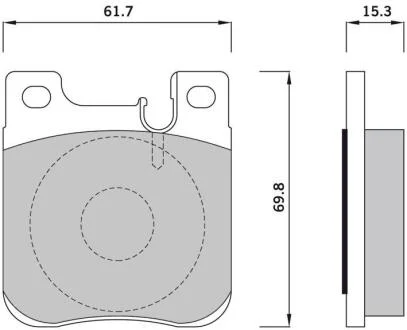 Гальмівні колодки дискові STARLINE BD S395