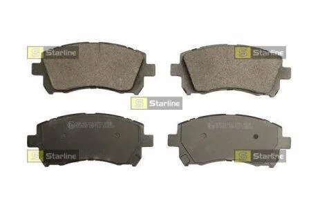 Гальмiвнi колодки, к-кт. (Колодки тормозные дисковые, к-кт.) STARLINE BD S476